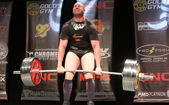 Powerlifter Bryan Dermody