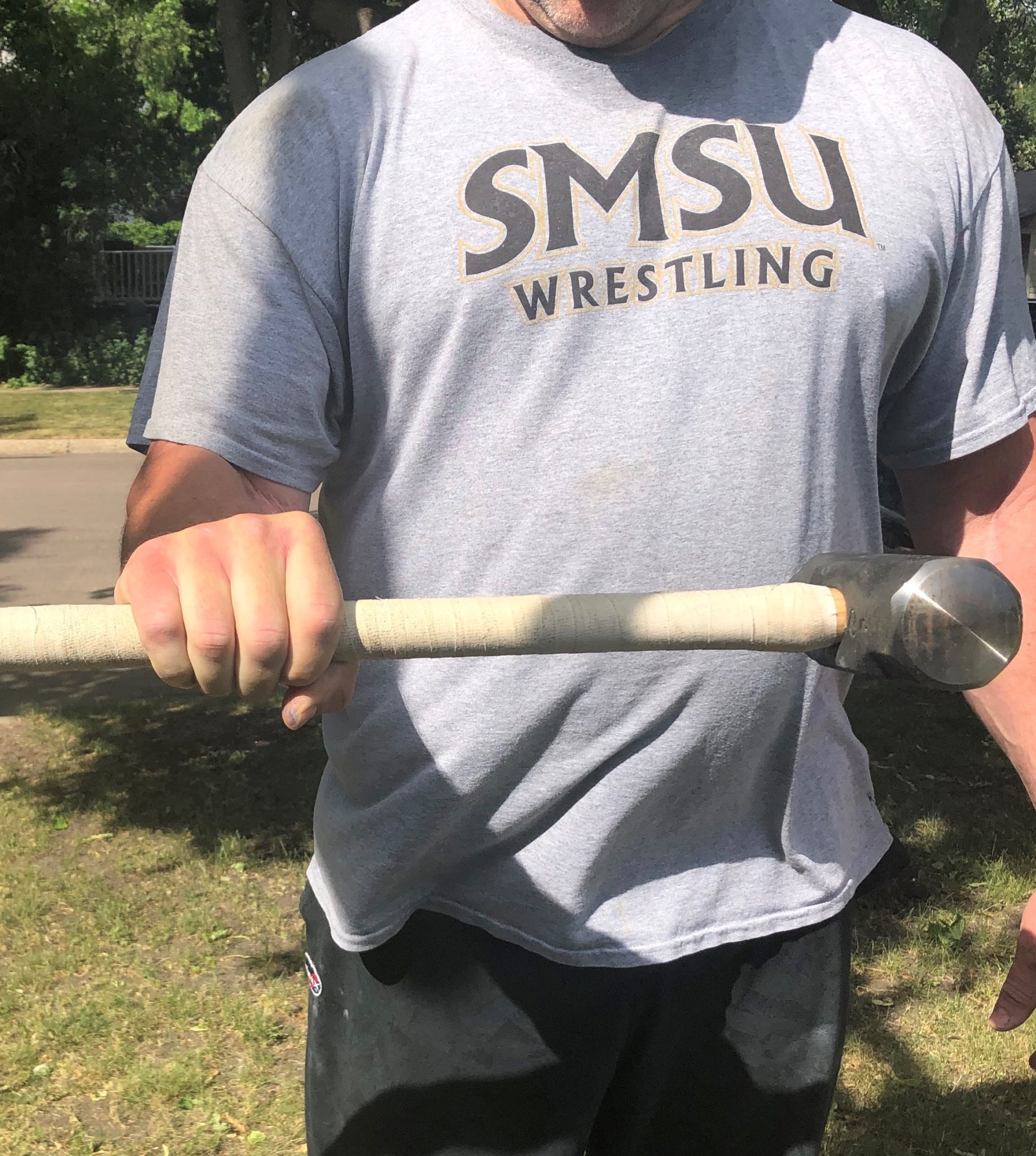 Sledgehammer for a Strong Grip Strength & Conditioning myHMB