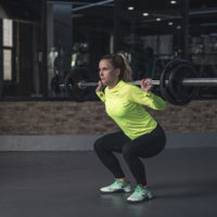 Woman back squatting / All About the Squat myHMB blog by Jennifer Dietrick