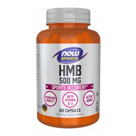 NOW Sports HMB 500mg Veg Capsules