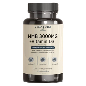 Vinatura HMB 3000mg and Vitamin D3