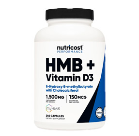 Nutricost HMB + Vitamin D3