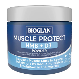 Bioglan Muscle Protect HMB + D3 Powder