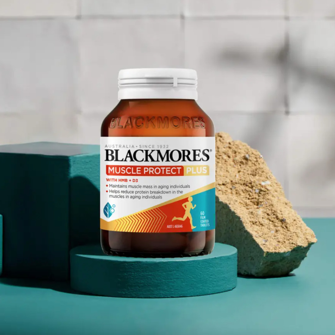 The reimagined plant-based protein with Calcium myHMB® for adults 50+ to help support the maintenance of lean muscle mass for healthy, active aging.