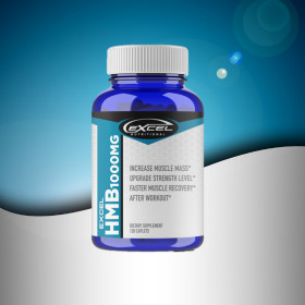 Muscle health supplement MRM HMB 1000 with the clinically proven ingredient myHMB