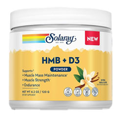 Solaray HMB + D3 Powder